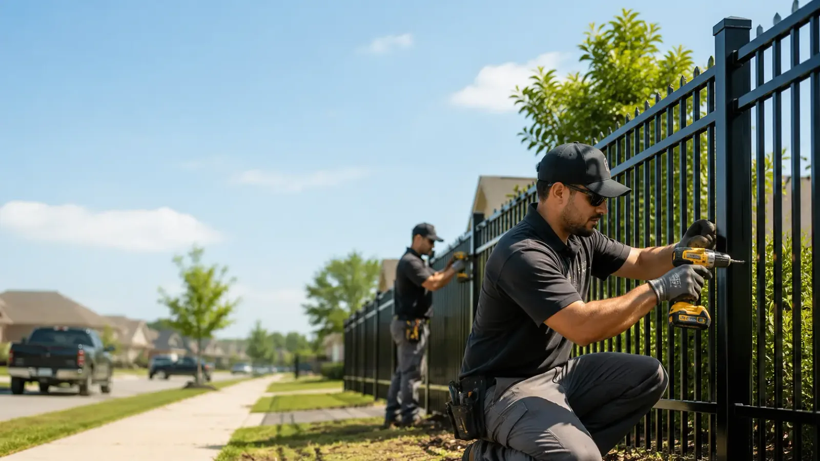 Metal Fence Installation in Jamesport, NY